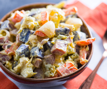 Salada russa da horta