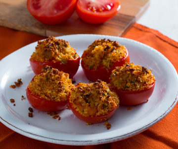Tomates gratinados