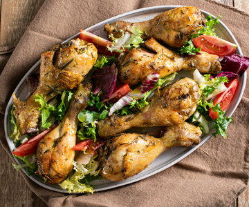 Coxas de frango na airfryer