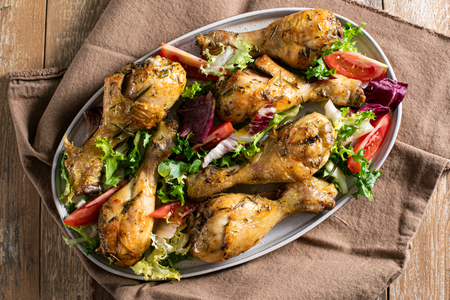 Coxas de frango na airfryer