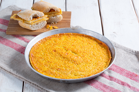 Torta de grão-de-bico