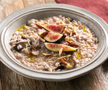 Risoto com figos