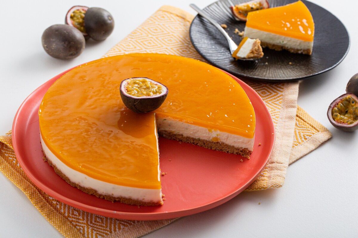 Cheesecake de maracujá