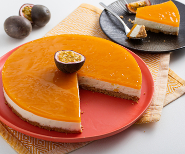 Cheesecake de maracujá