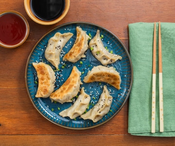 Gyoza vegetarianos