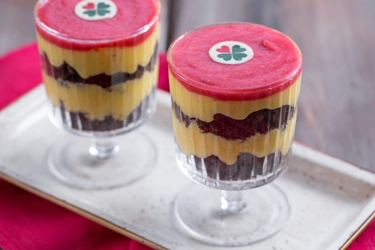 Porção individual natalina