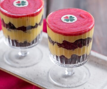 Porção individual natalina