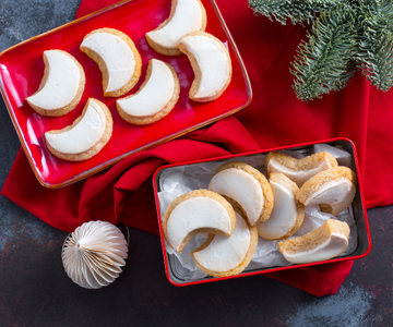 Biscoitos de amêndoa e limão