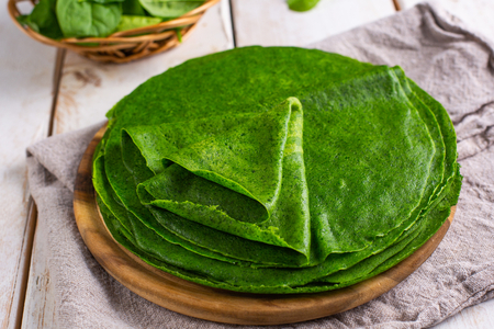 Panquecas de espinafre