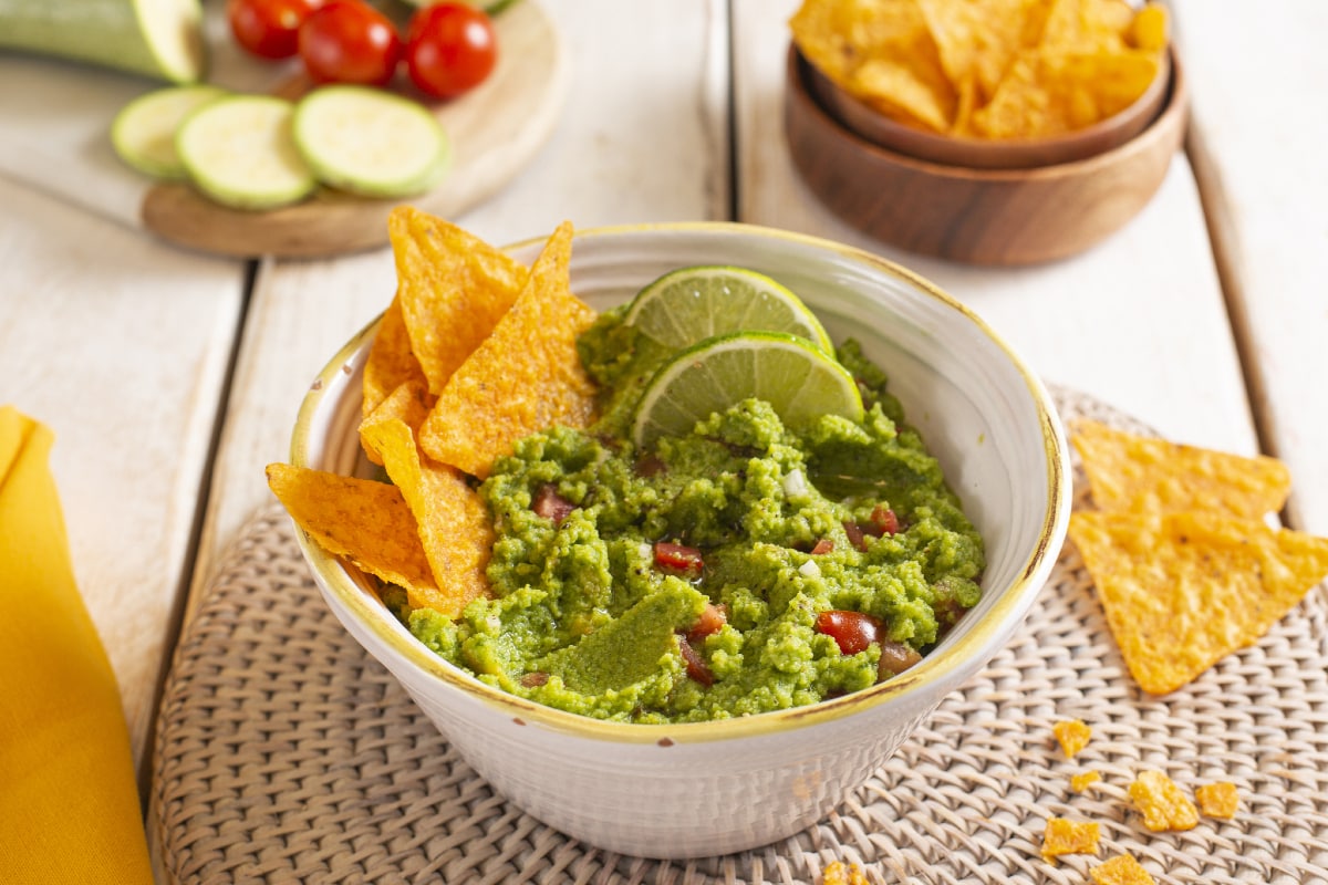 Guacamole de abobrinha