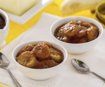 Bananas caramelizadas