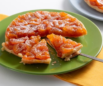Tarte tatin de damascos