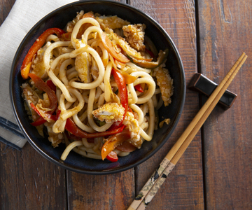 Noodles de frango picantes
