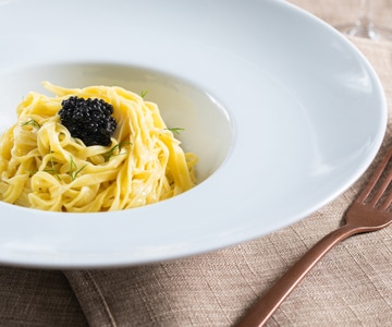 Tagliolini ao caviar