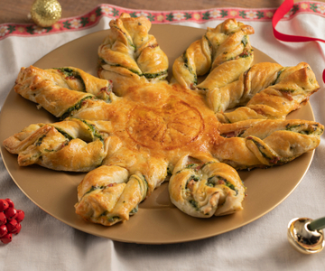 Torta salgada de Natal