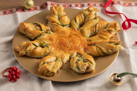 Torta salgada de Natal