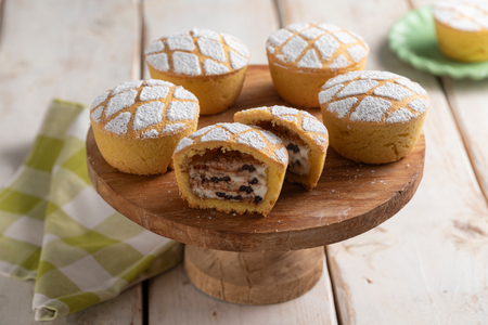 Mini cassate assadas