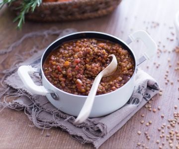 Ragu de lentilhas
