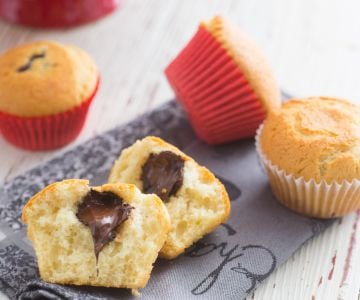 Muffin com o coração