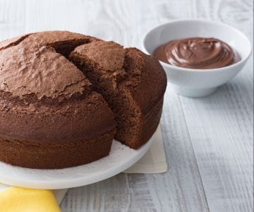 Bolo macio de Nutella