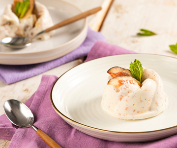 Semifreddo figos e nozes