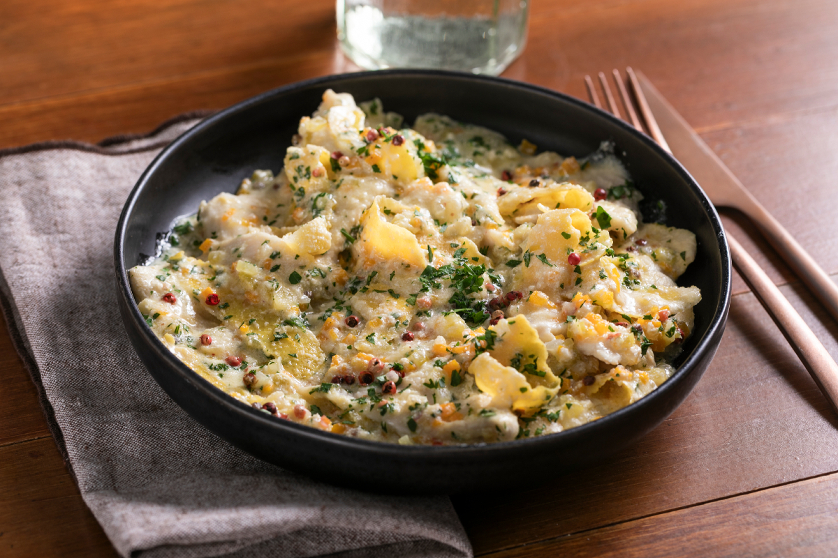 Frango cremoso ao limão