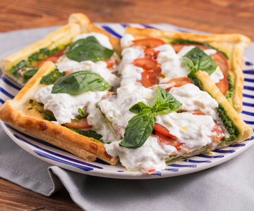 Torta salgada de verão