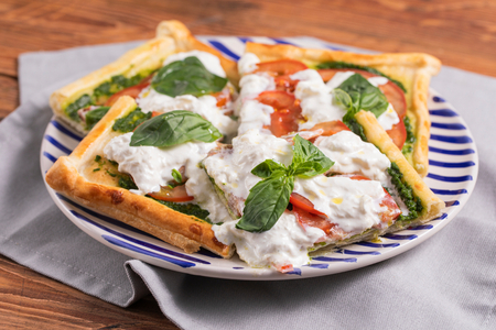 Torta salgada de verão