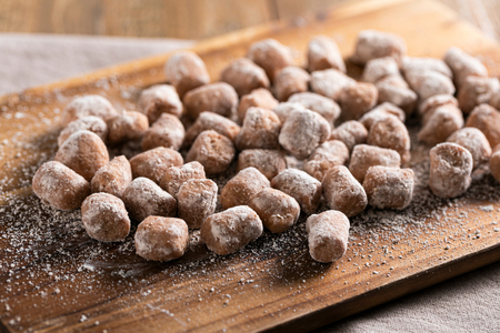 Nhoque de castanha sem glúten