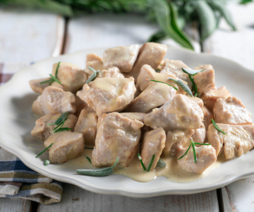 Peru na panela macio