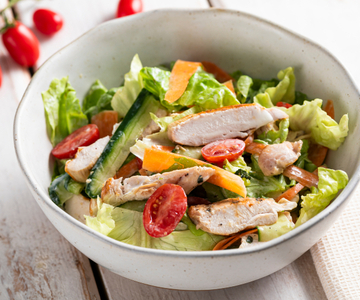 Salada de frango light