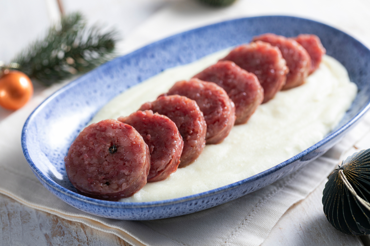 Cotechino na panela de pressão