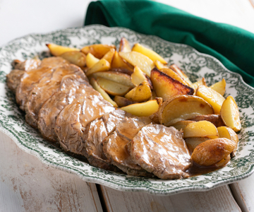 Assado de vitela ao marsala