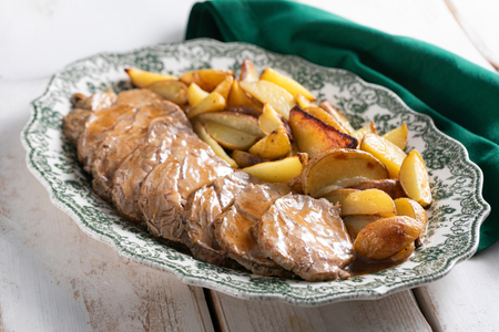 Assado de vitela ao marsala