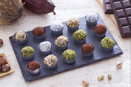 Trufas de chocolate