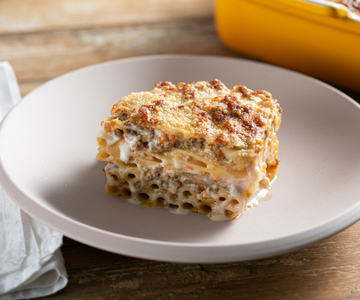 Ziti ao forno em branco