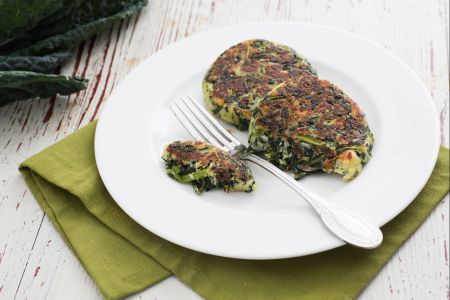 Hambúrguer de couve negra