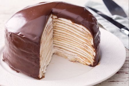 Bolo de crepe