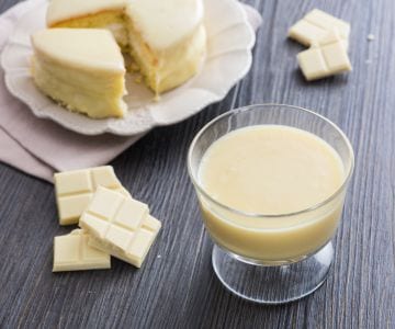 Cobertura de chocolate branco
