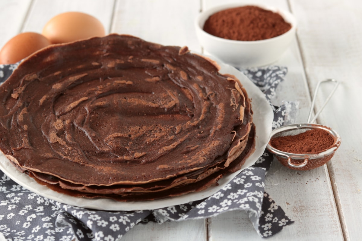 Crepe de cacau