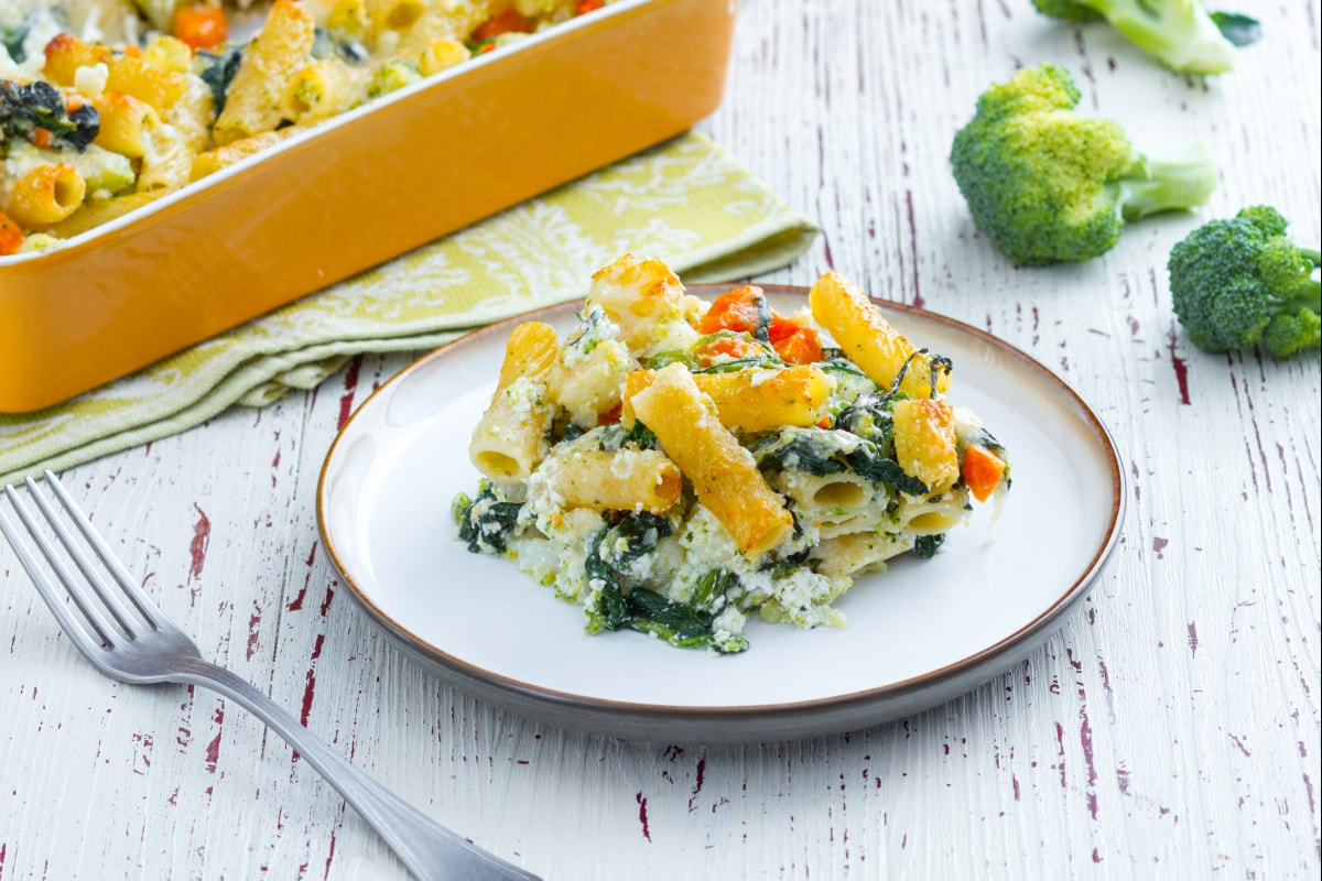 Massa de forno vegetariana