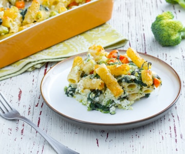 Massa de forno vegetariana