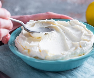 Mascarpone feito em casa