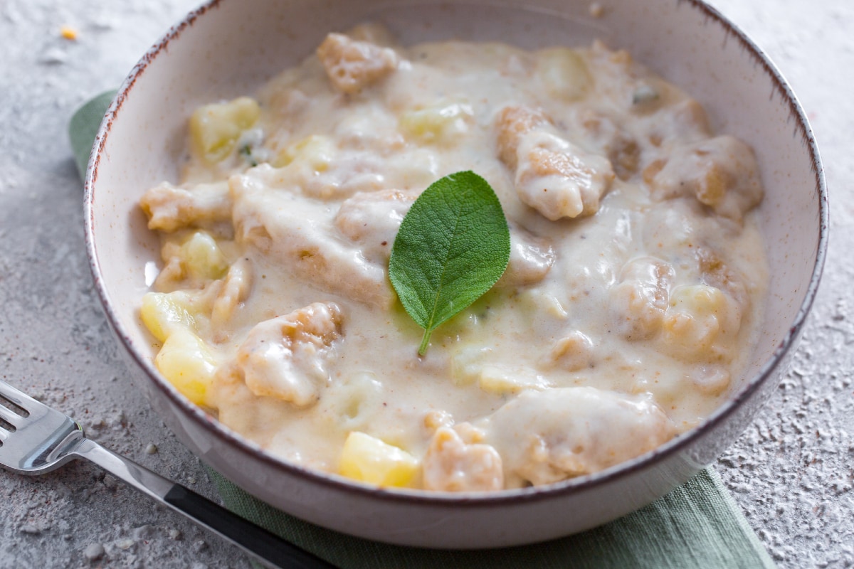 Pizzoccheri brancos da Valtellina