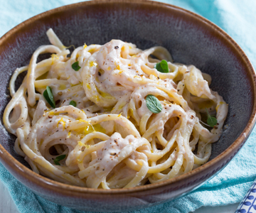 Linguine ao creme de atum