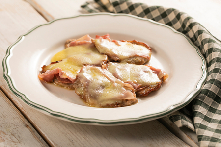 Escalopes à valdostana