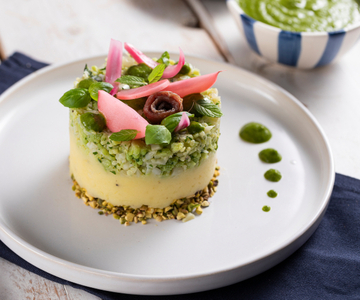 Torta de Batata e Brócolis