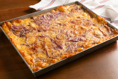 Torta salgada salvadora do jantar