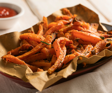 Batatas-doces na airfryer