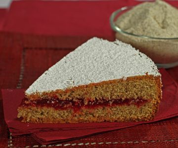 Bolo de trigo sarraceno